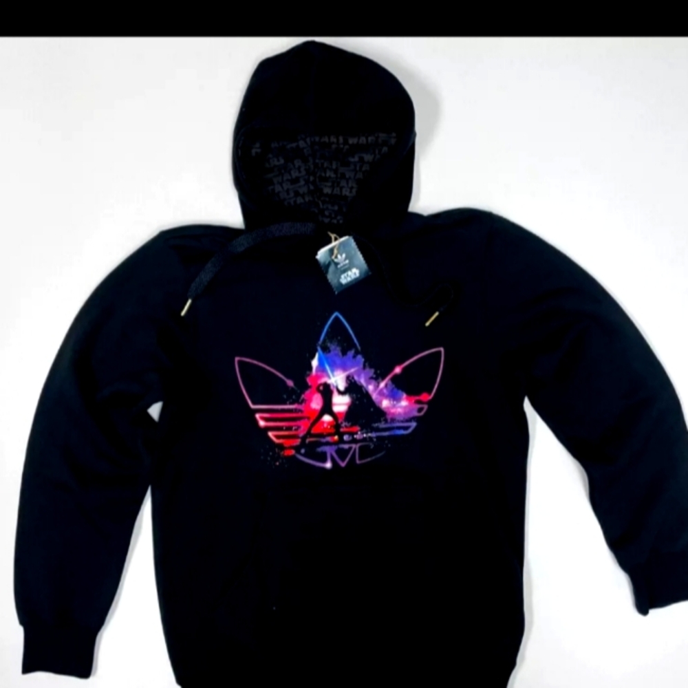 Adidas OriginalsStar Wars Black P99648 HoodieSize xxl